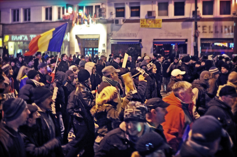 proteste de strada bucuresti